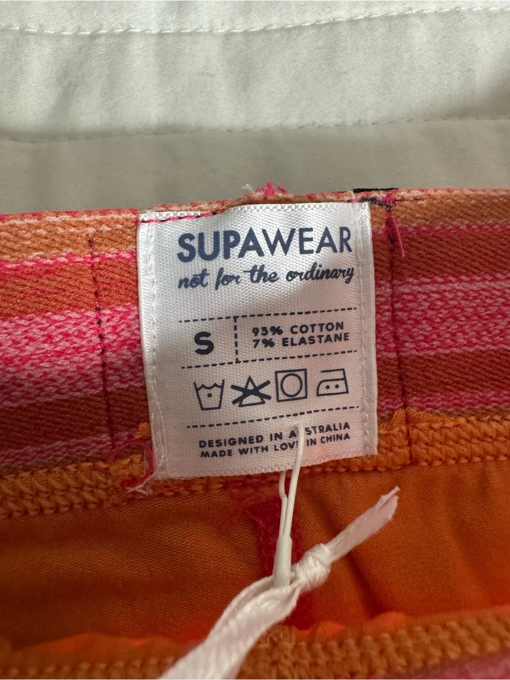 SUPAWEAR Men’s Pink & Orange Boxer Briefs – Supportive Everyday Fit